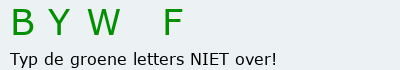 Bevestigingscode