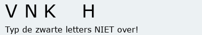 Bevestigingscode
