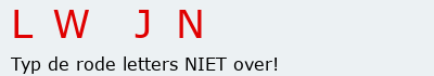 Bevestigingscode