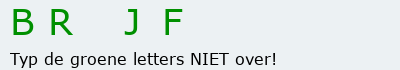 Bevestigingscode