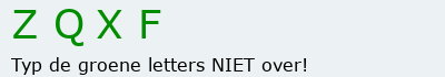 Bevestigingscode