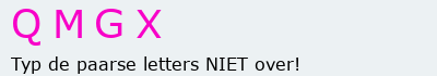 Bevestigingscode