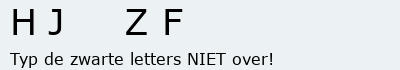 Bevestigingscode