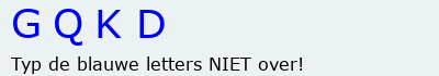 Bevestigingscode