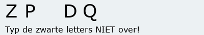 Bevestigingscode