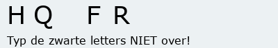 Bevestigingscode