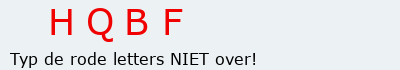 Bevestigingscode