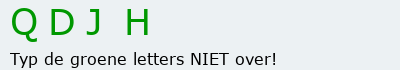 Bevestigingscode