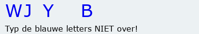 Bevestigingscode