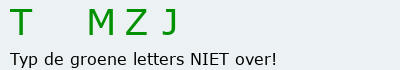 Bevestigingscode
