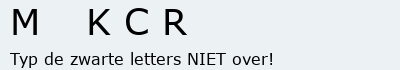Bevestigingscode