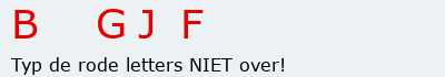 Bevestigingscode