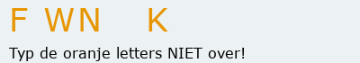 Bevestigingscode