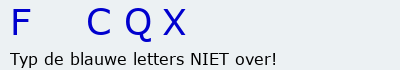 Bevestigingscode