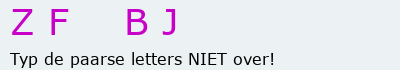 Bevestigingscode