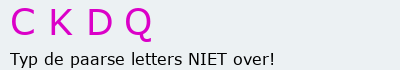 Bevestigingscode