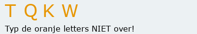 Bevestigingscode