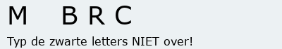 Bevestigingscode