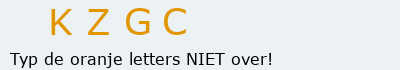 Bevestigingscode