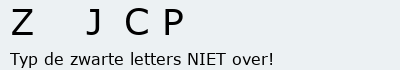 Bevestigingscode