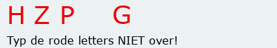 Bevestigingscode