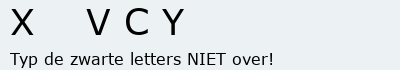 Bevestigingscode