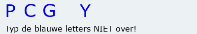 Bevestigingscode