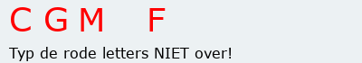 Bevestigingscode