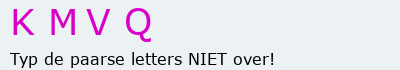 Bevestigingscode