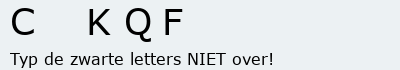 Bevestigingscode