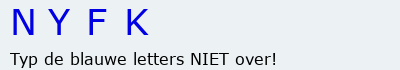 Bevestigingscode