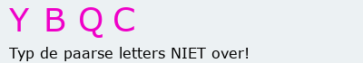 Bevestigingscode