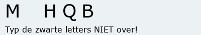 Bevestigingscode