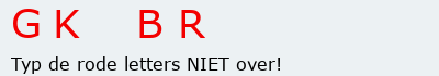 Bevestigingscode