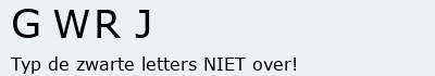 Bevestigingscode