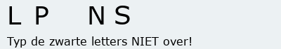 Bevestigingscode