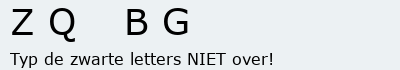 Bevestigingscode