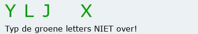 Bevestigingscode