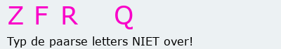 Bevestigingscode