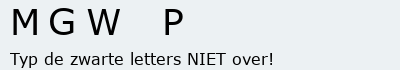 Bevestigingscode