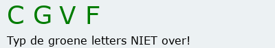 Bevestigingscode