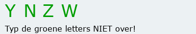 Bevestigingscode