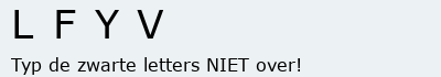 Bevestigingscode
