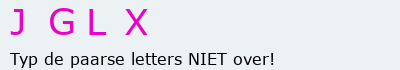 Bevestigingscode