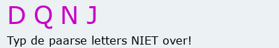 Bevestigingscode