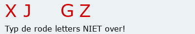 Bevestigingscode