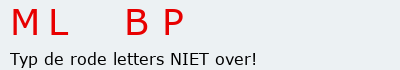 Bevestigingscode