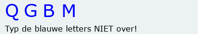 Bevestigingscode
