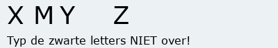 Bevestigingscode