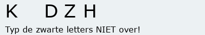Bevestigingscode